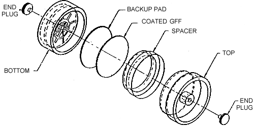 A drawing of a sample cassette