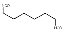 1,6-hexamethylene diisocyanate;  HDI
