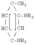 2,4-TOLUENEDIAMINE structural formula